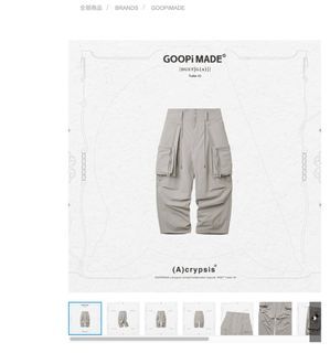 Goopi (A).05G -“DUET” R-Shield Pocket Trousers - Tech Gray3