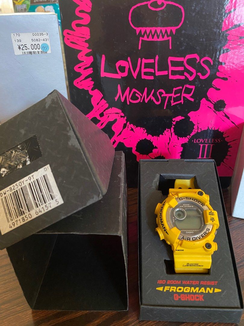 未使用 CASIO G-SHOCK DW-8250Y-9T メン・イン・イエロー MEN IN