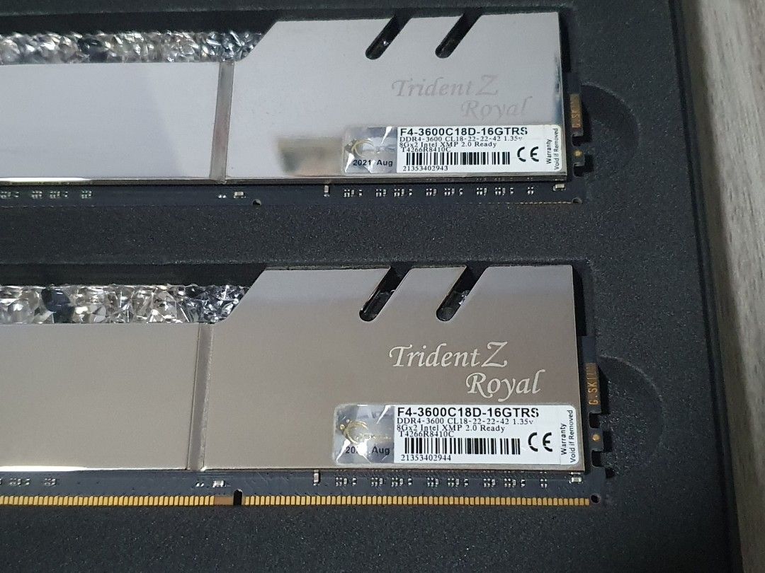 Ddr4 3600mhz Royal Ddr4 G Skill Trident Z Royal Silver Royal