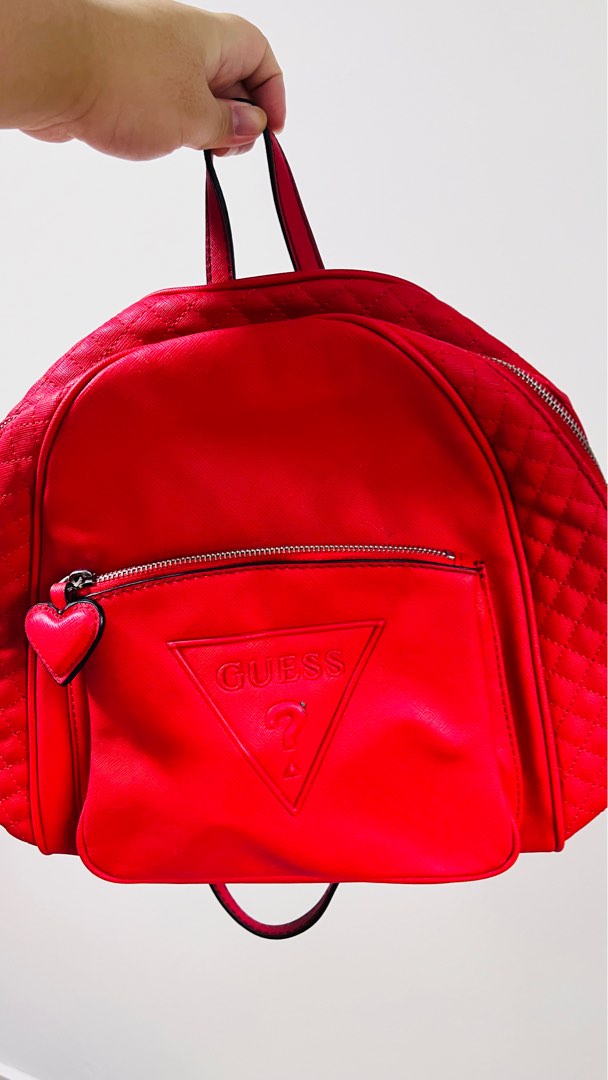 Guess 22 xl backpack red sales