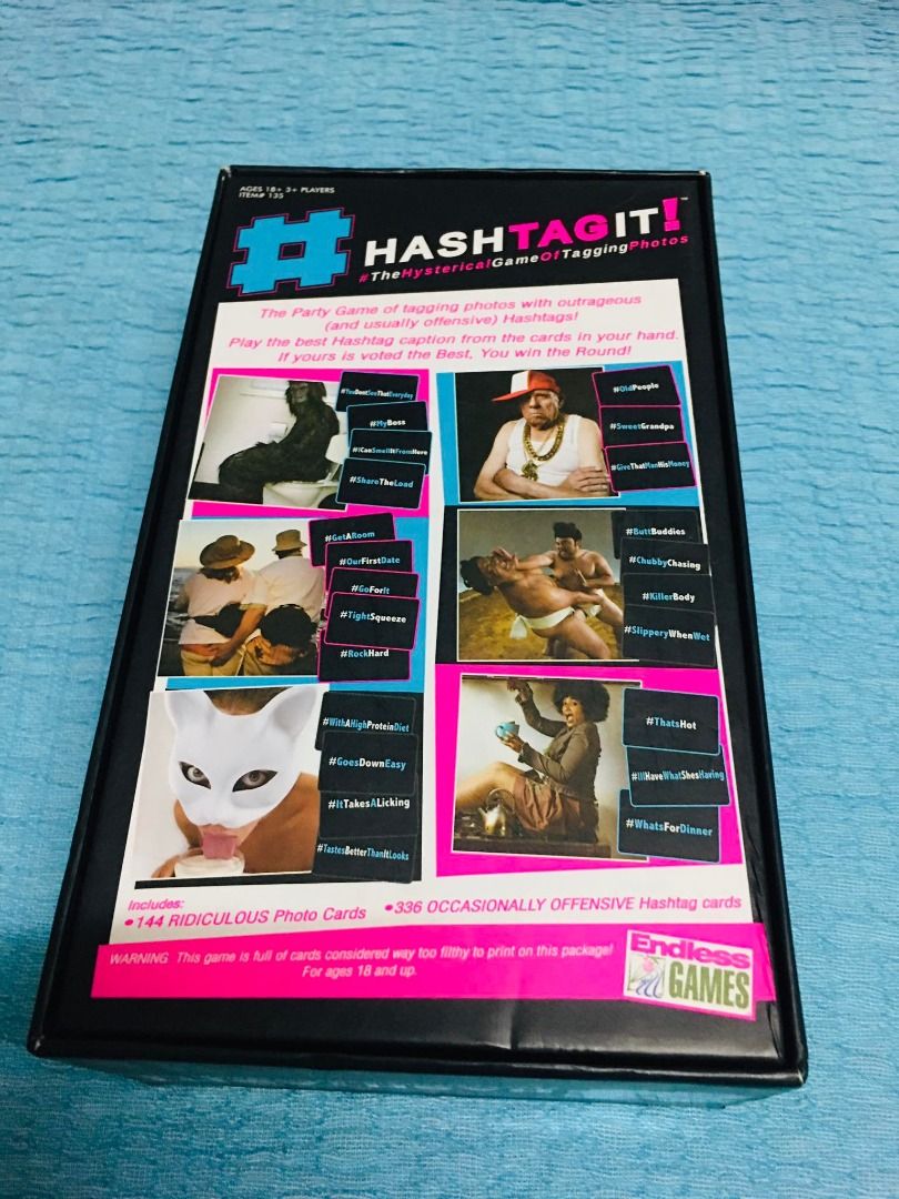 Hash Tag It! - The Hysterical Game of Tagging Photos, Hobbies & Toys ...