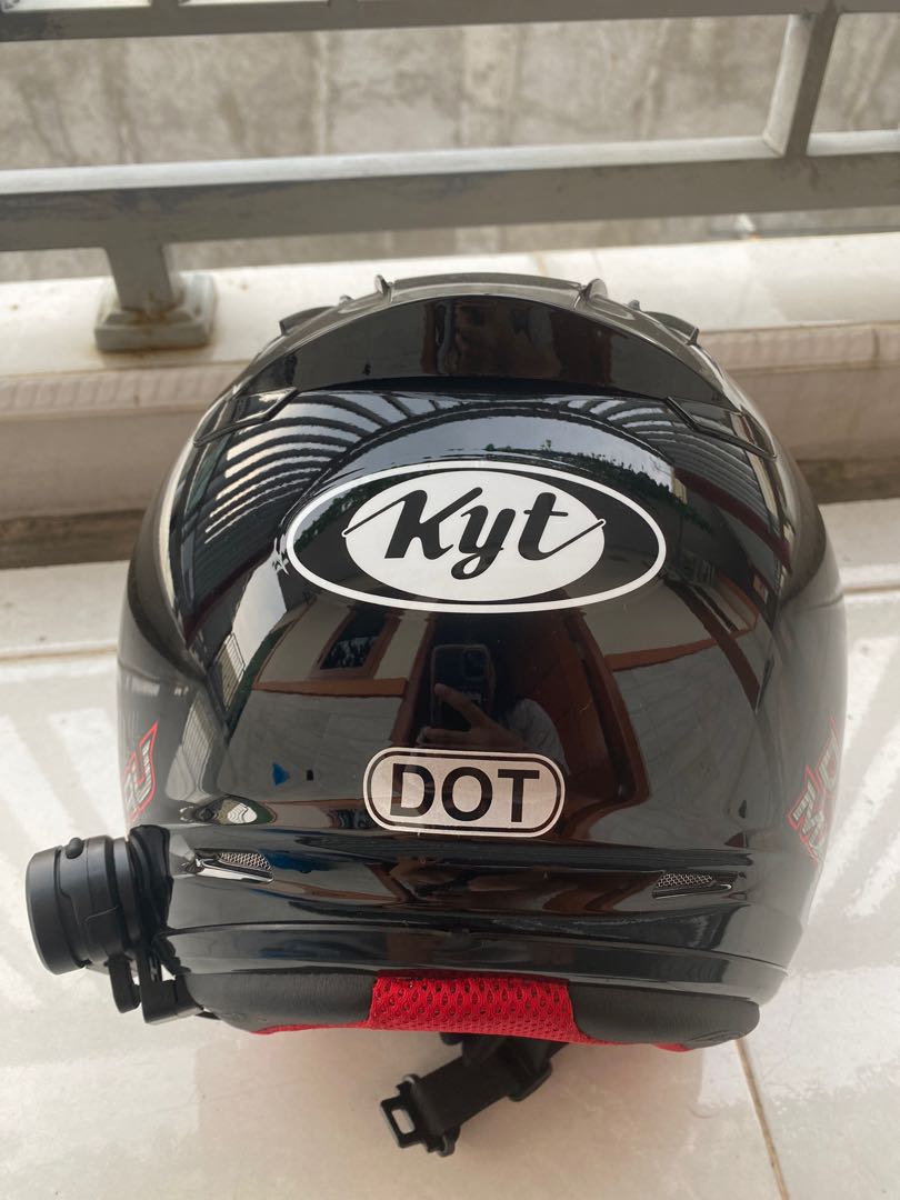 Helm KYT DJ Maru + Maxto M2, Motor di Carousell