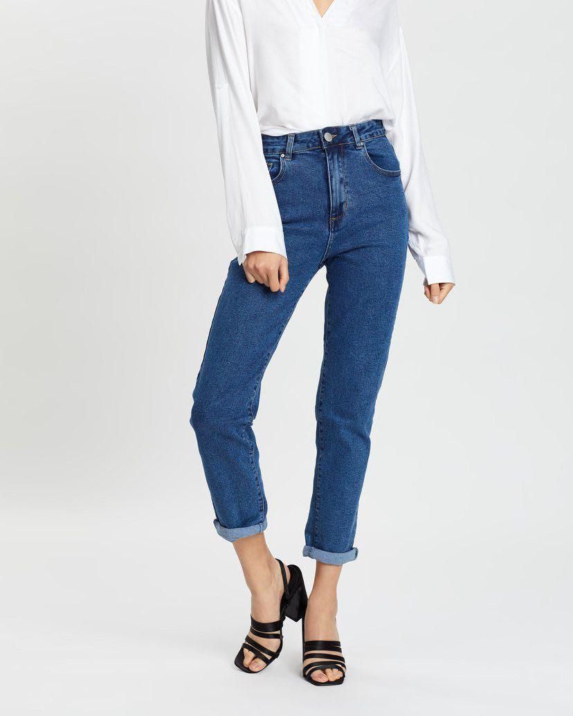 High waist jeans Cotton On 90s Stretch Jeans Women s Fashion