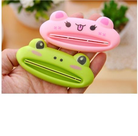 Household tube extruder simple cartoon animal toothpaste extruder  toothbrush holder kitchen bathroom accessories, Beauty & Personal Care,  Oral Care on Carousell