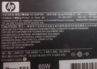 HP惠普原廠 電源適配器/交換式電源供應器