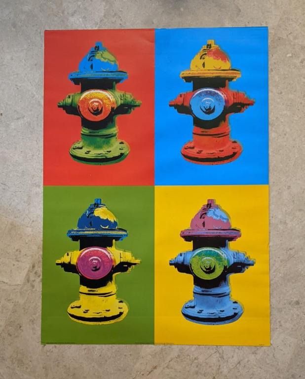 Hydrants poster, Furniture & Home Living, Home Decor, Frames & Pictures ...