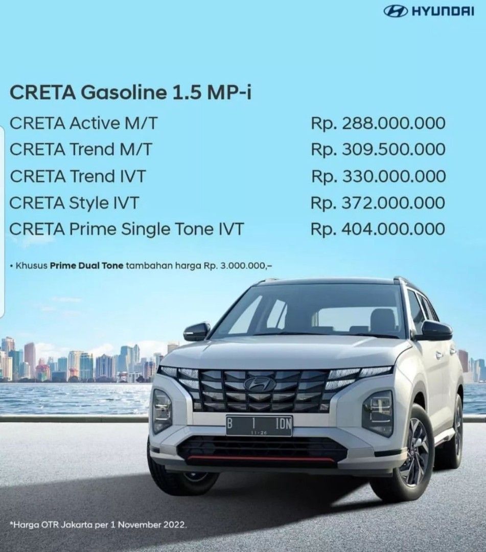 hyundai creta diskon besar dp kecil proses mudah, Mobil & Motor, Mobil ...
