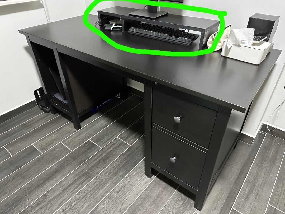 Ikea Computer Table, Furniture & Home Living, Furniture, Tables & Sets on Carousell