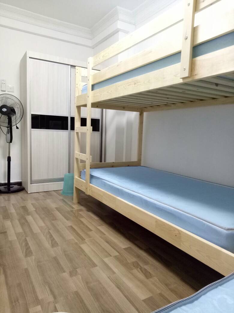 IKEA double decker bed frame, Furniture & Home Living, Furniture, Bed