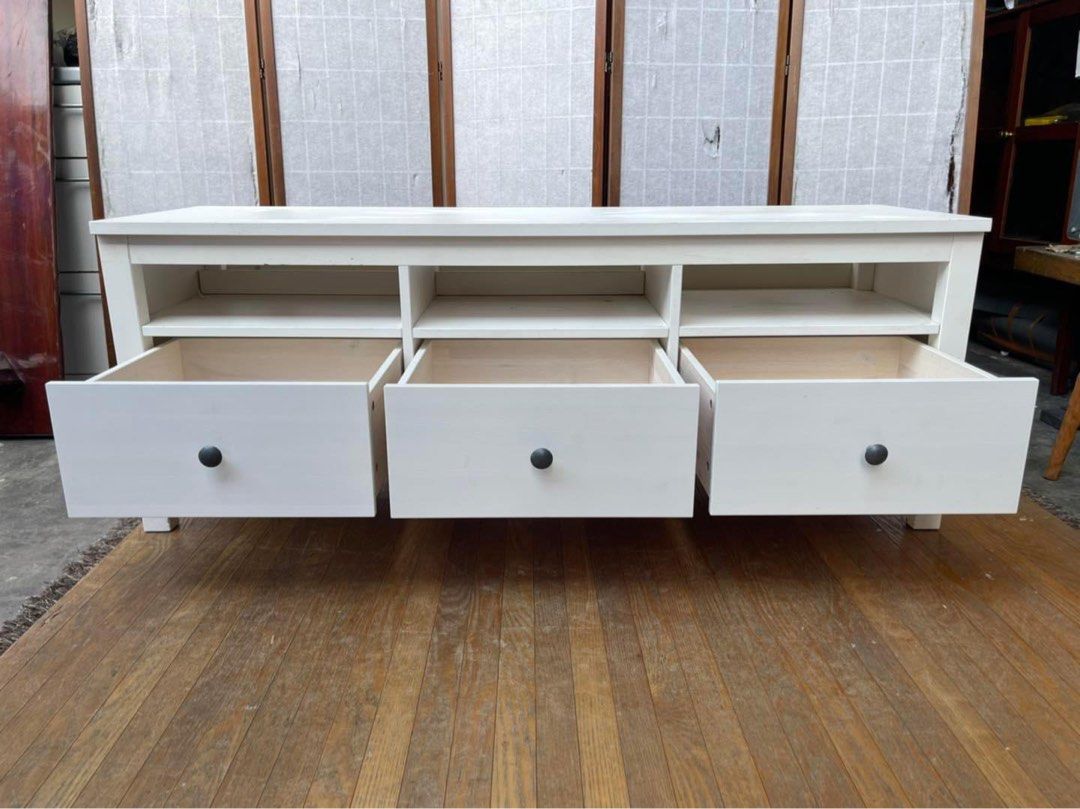 Ikea hemnes tv stand, Furniture & Home Living, Furniture, TV Consoles