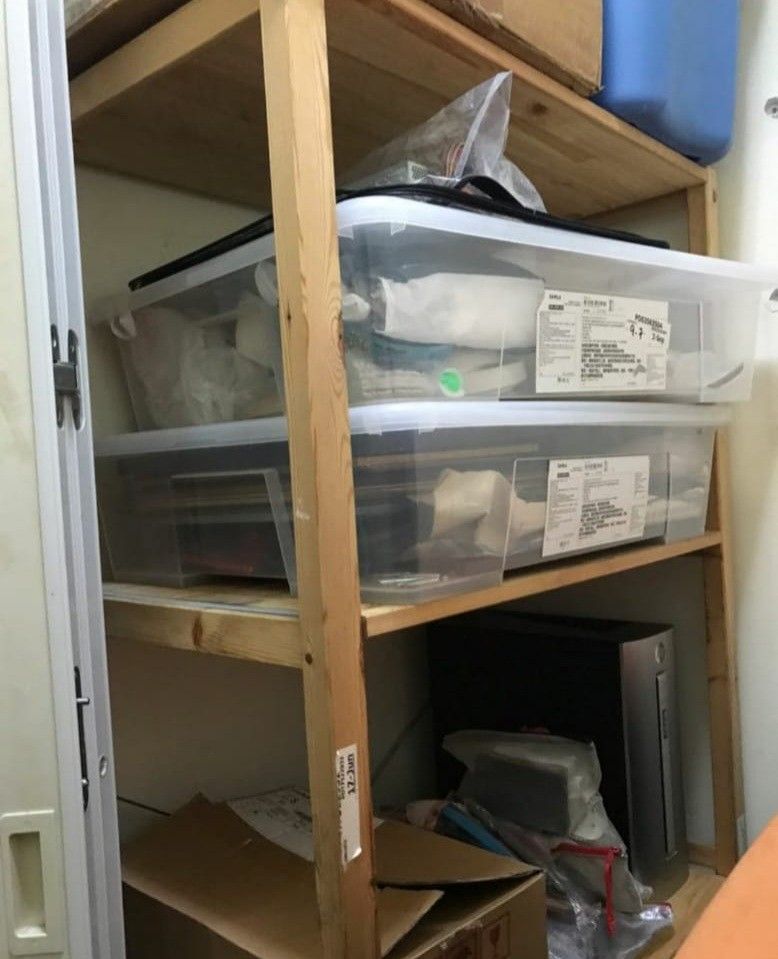 IKEA SAMLA storage bin, Furniture & Home Living, Home Improvement