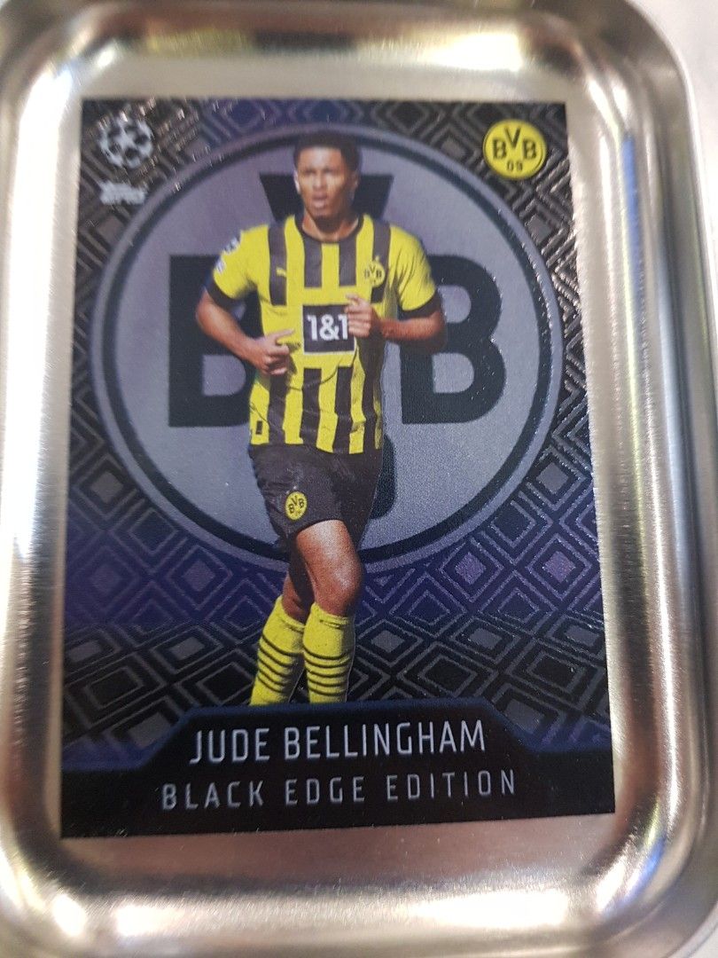 Jude bellingham black edge 22/23 match attax, Hobbies & Toys