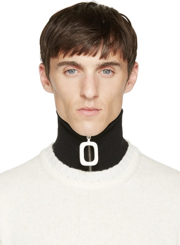 jw anderson neck warmer 黑色
