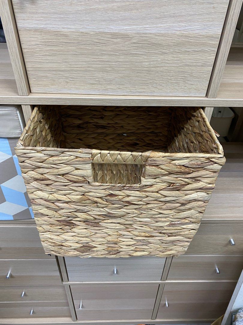 Ikea Kallax shelf/bookcase Basket Insert (collapsible), Furniture