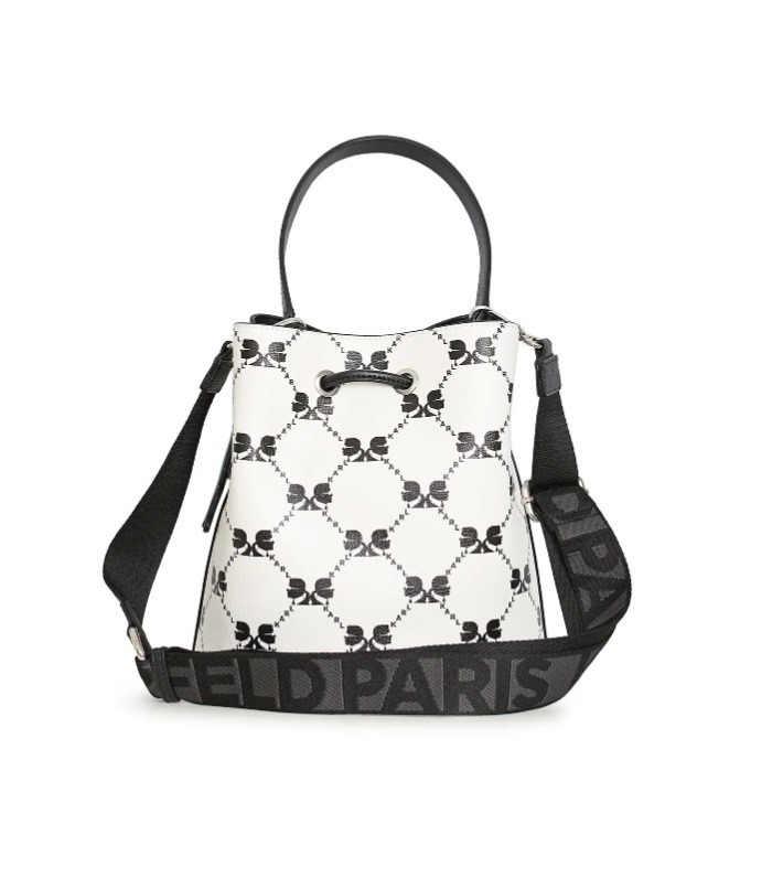 Karl Lagerfeld Adele Crossbody Bucket Bag, Women's Fashion, Bags ...