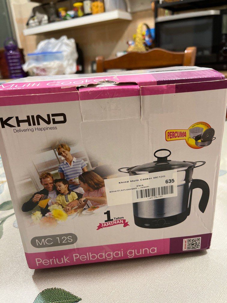 Khind Multi Cooker MC12S, TV & Home Appliances, Kitchen Appliances