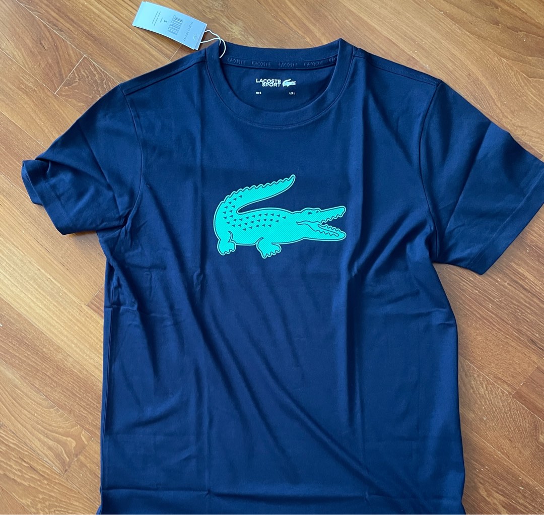 Lacoste sport brand new t-shirt (with tags), Men's Fashion, Tops & Sets ...