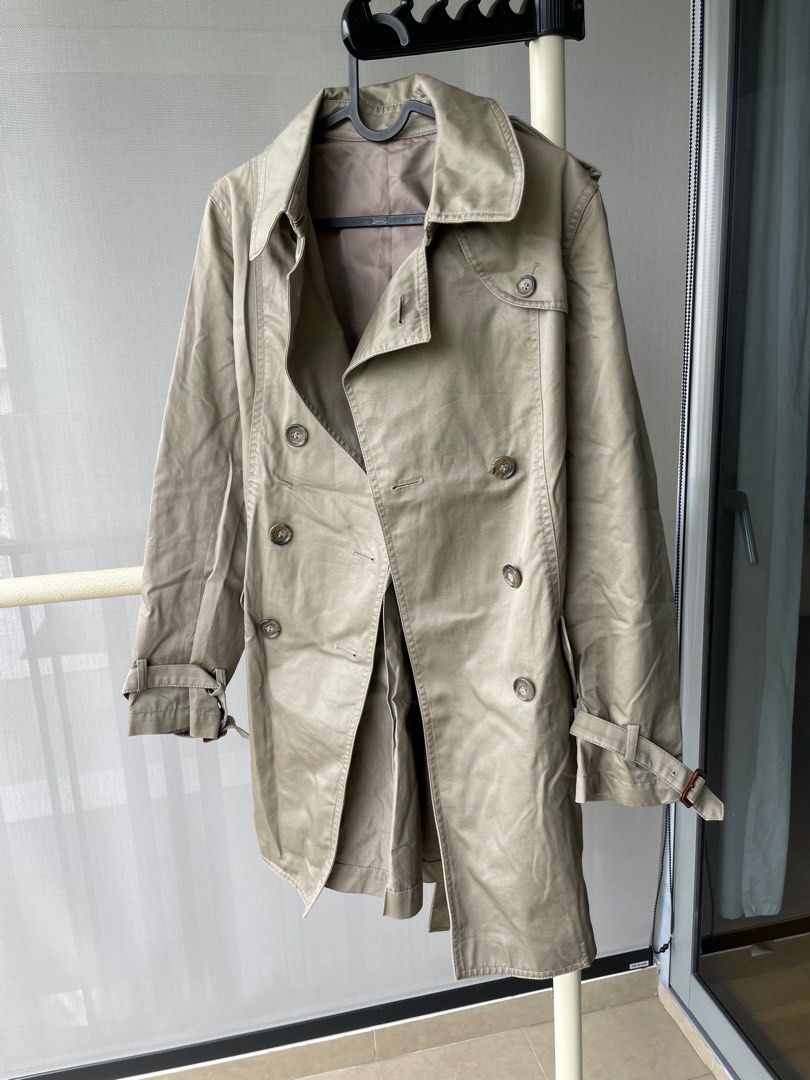 Threetimes High-neck trench coat ジャケット/アウター ロングコート