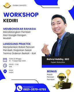 LANGSUNG PRAKTEK!! 0821-3570-6755, Workshop Digital Marketing Mendatangkan Pembeli Dari Google Di Subang - Golden Hand EO