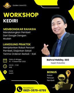 LANGSUNG PRAKTEK!! 0821-3570-6755, Workshop Digital Marketing Mendatangkan Pembeli Dari Google Di Sukabumi - Golden Hand EO