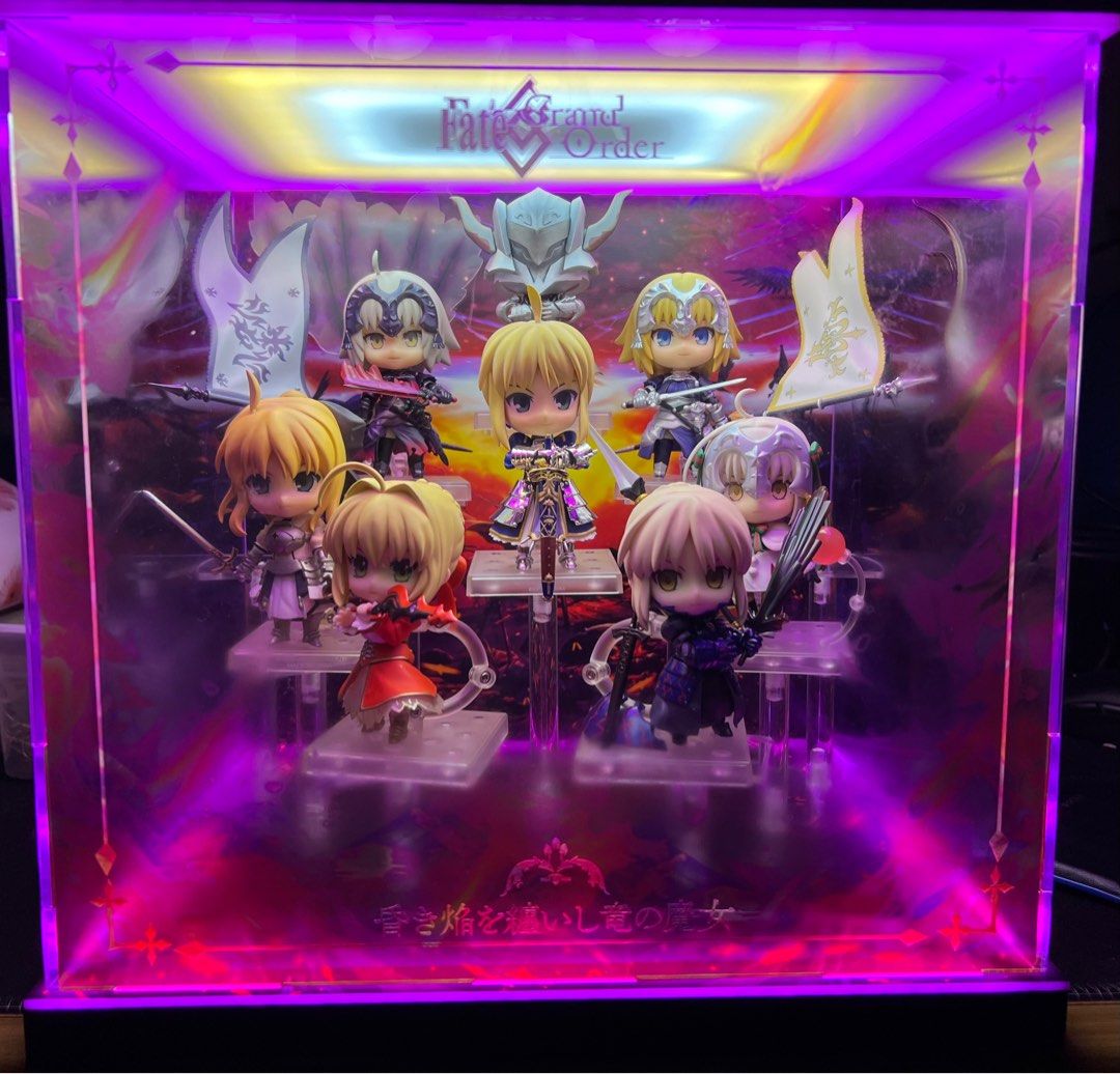 Large Display Case with Inbuilt LED Light Fixture Anime Figures Popmart  Nendoroid Scale Figure Action Figure Diorama Trophy Case Glass Plushie  Stand Hobbies  Toys Memorabilia  Collectibles Fan Merchandise on  Carousell