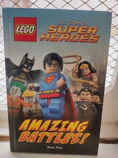 Lego DC super heroes batman, wonderwoman, superman