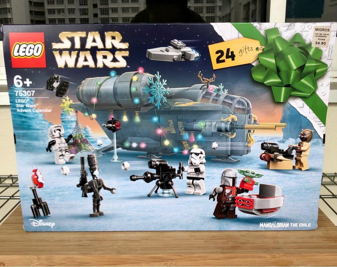 LEGO Star Wars 75307 Advent Calendar 2021 (The Mandalorian), Hobbies