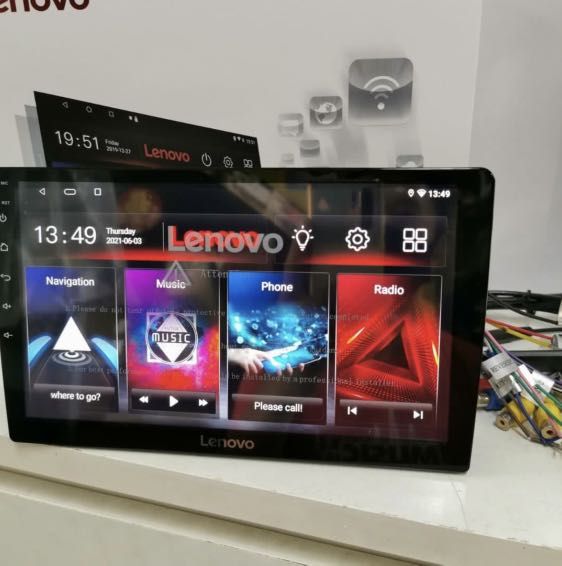 Lenovo Car Android Head Unit 6+128 highest spec, Audio, Other Audio