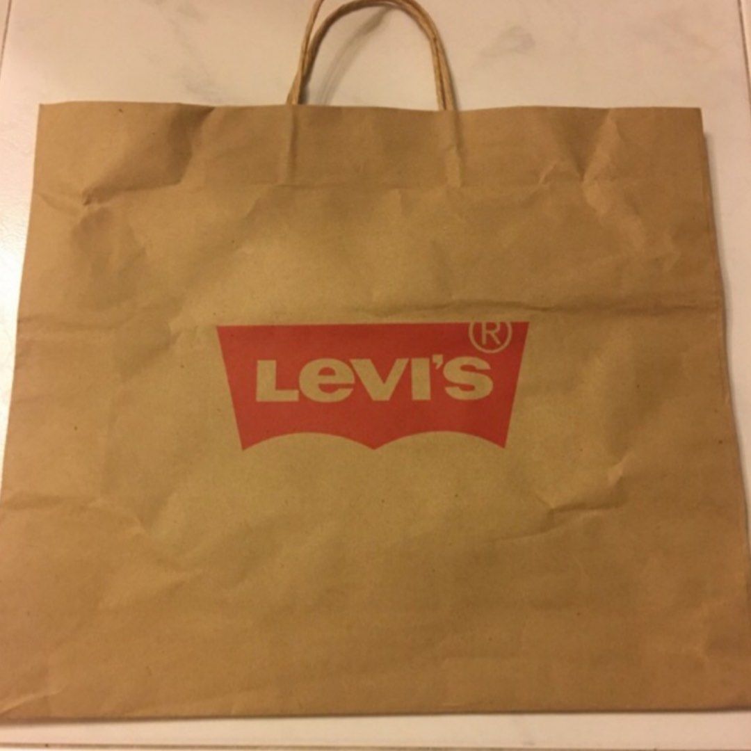 Paper bag shop levis