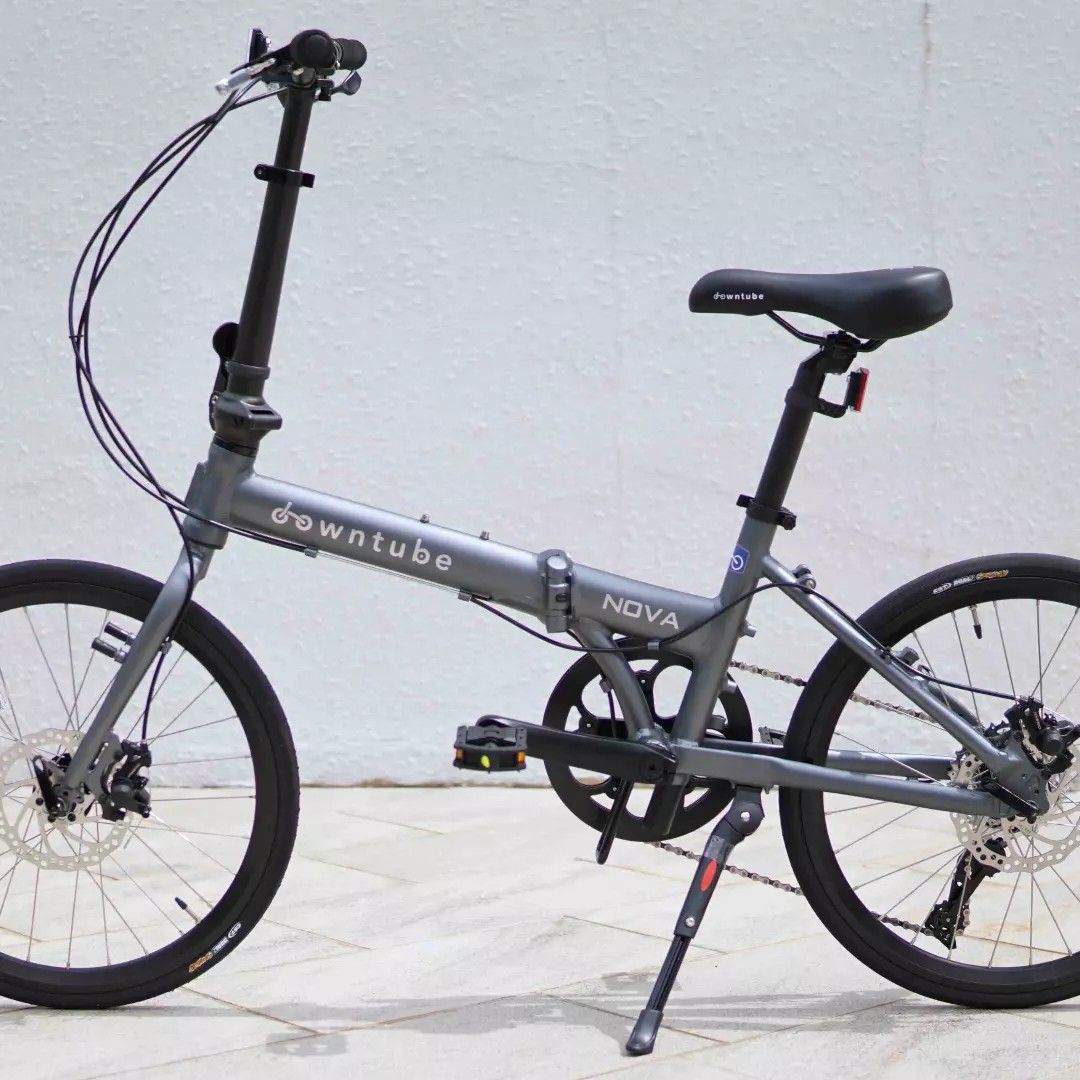 Lightweight Downtube Nova folding bikes from USA 10 speed Hollowtech disk brakes 451 wheelset FREE delivery Sports Equipment Bicycles Parts Bicycles on Carousell