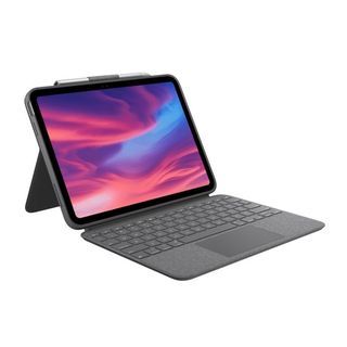 Logitech Combo Touch Backlit Keyboard Case iPad 10.9 10th Gen Oxford Grey