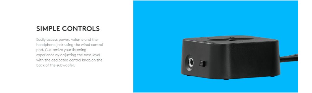 Logitech Z213 Compact Speaker System (14W) 1Year Warranty & Logitech ...