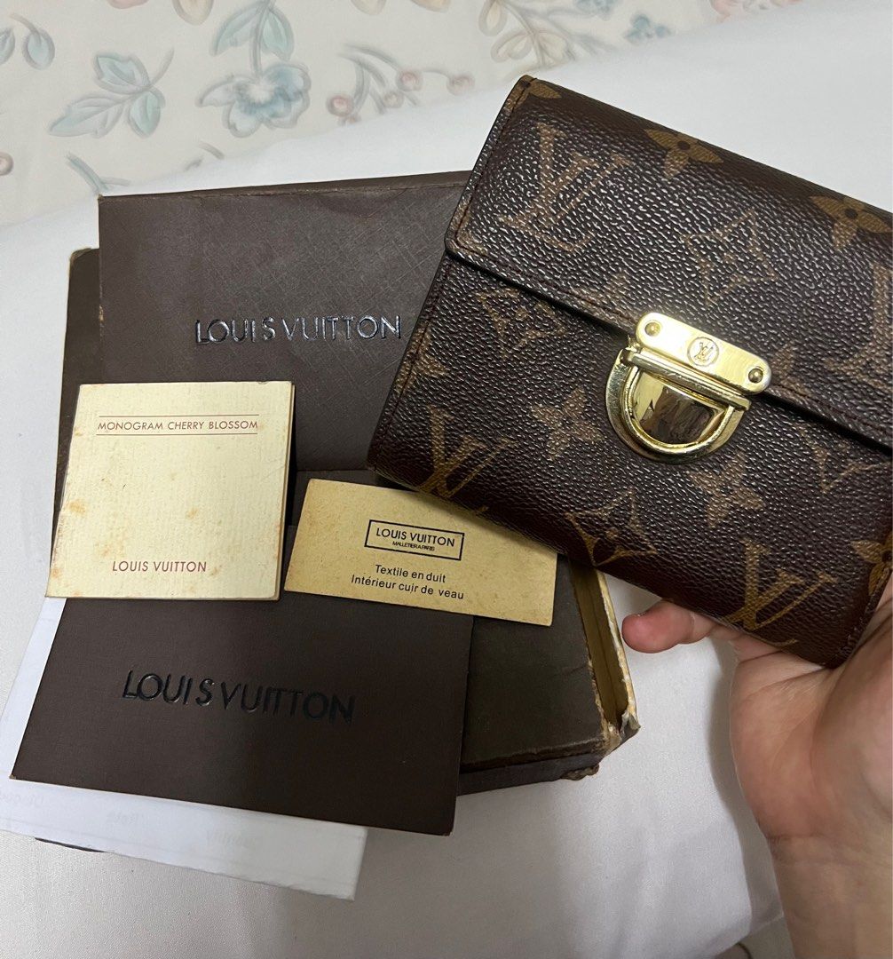Used LV wallet, Luxury, Bags & Wallets on Carousell