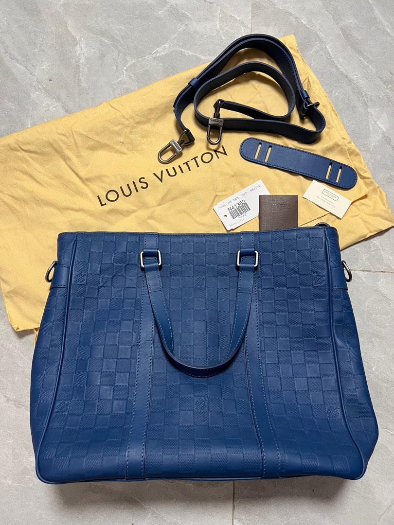 Louis Vuitton Neptune Damier Infini Leather Tadao Pm Tote Bag