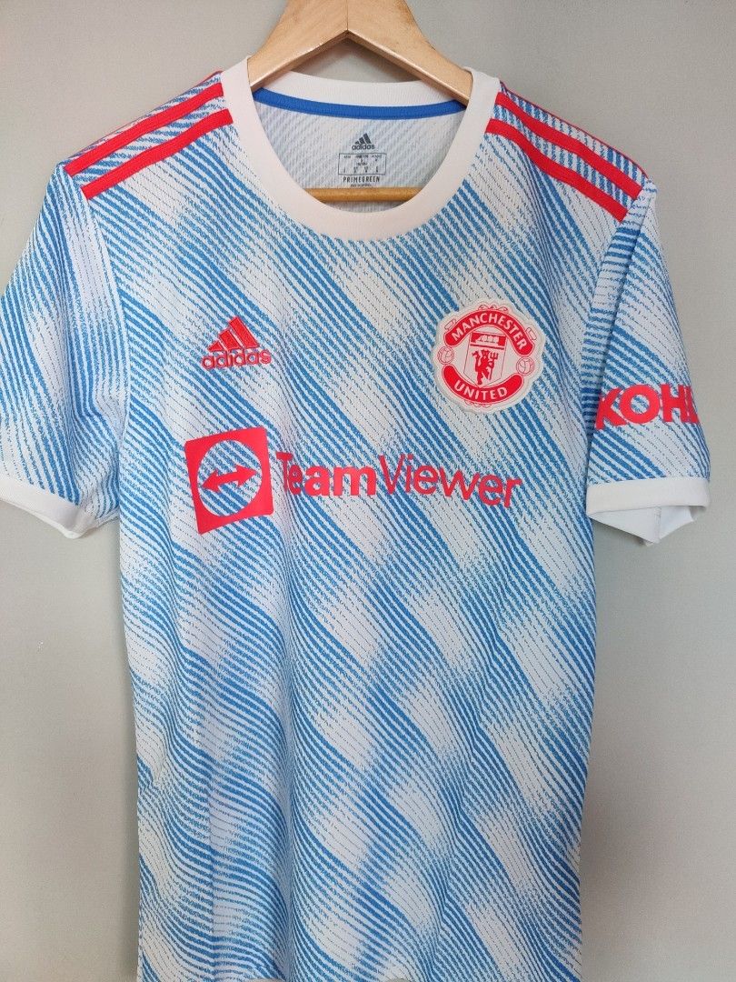 Authentic Original Man Utd Away Kit, Men's Fashion, Tops & Sets