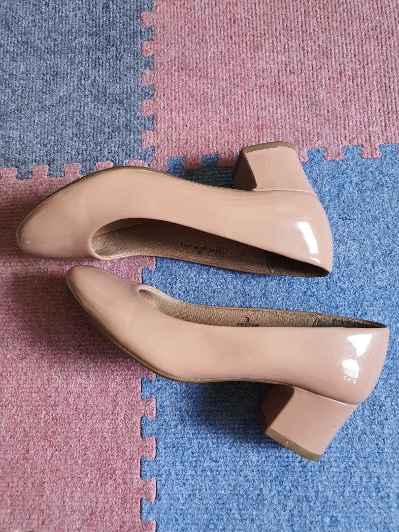 Marks and Spencer M S Wide Fit Block Heel Pumps