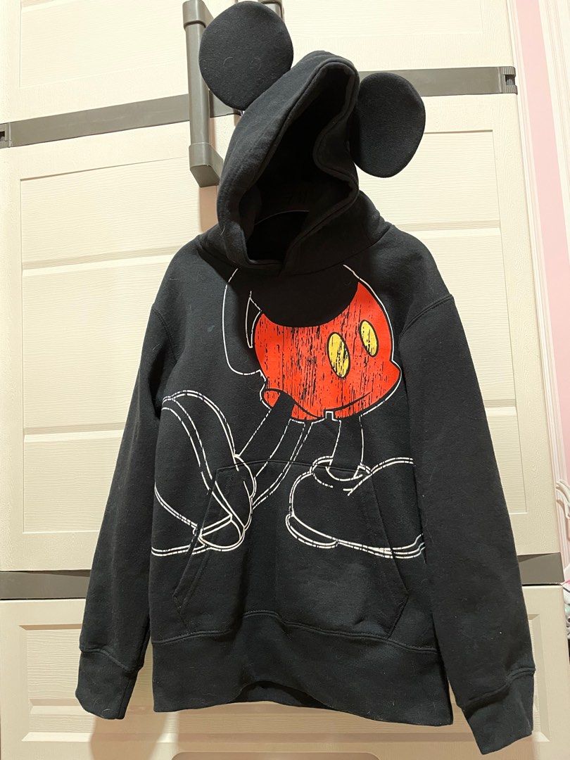 Mickey mouse sale hoodie with ears