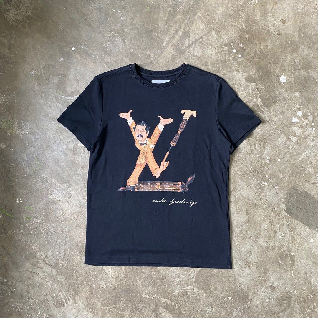 Mike Frederiqo T-shirt Louis Vuitton Logo Tribute Amsterdam RARE