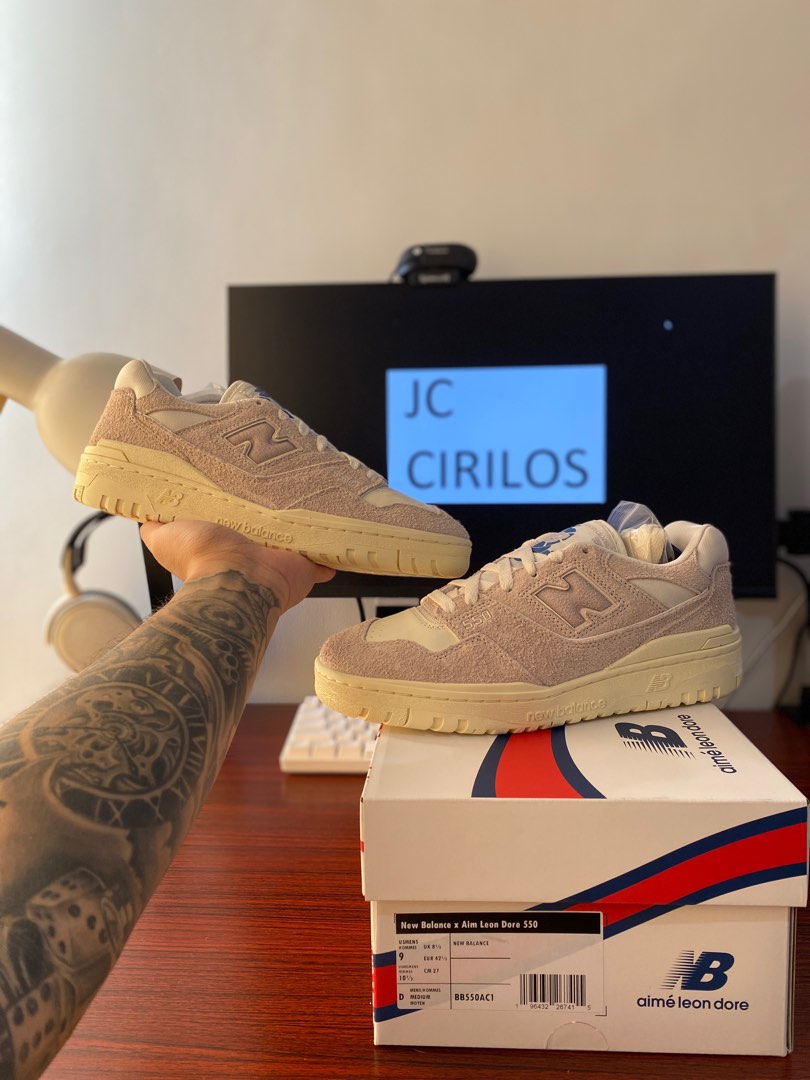 new balance x aime leon dore 550 green