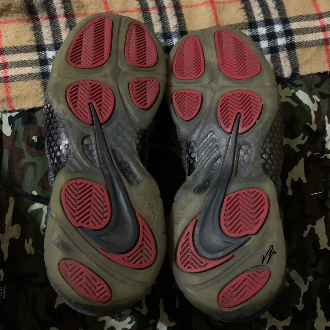 Nike foamposite hotsell wool fleece