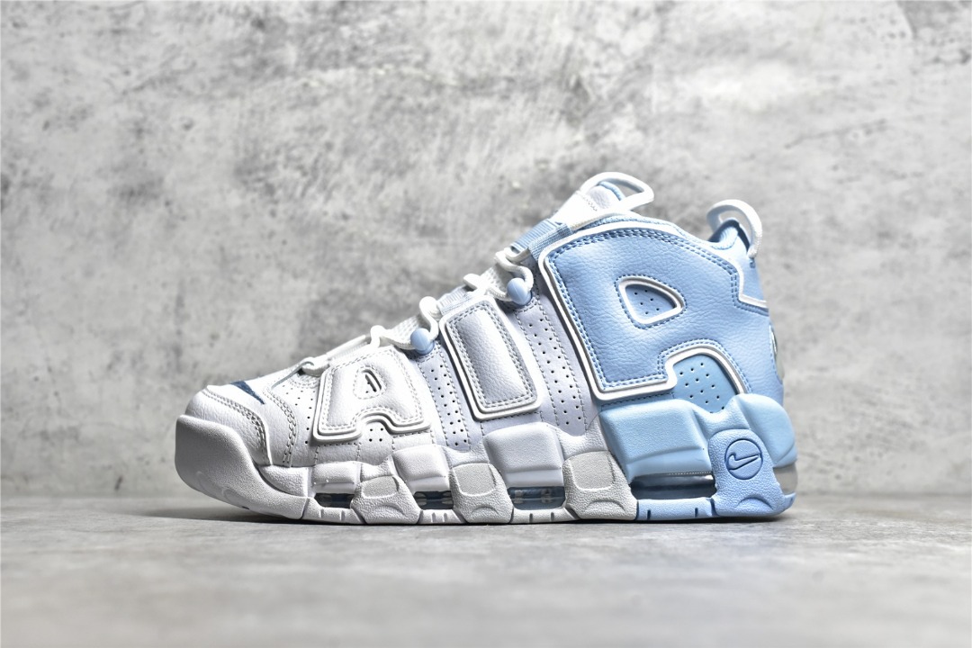Uptempo white blue online