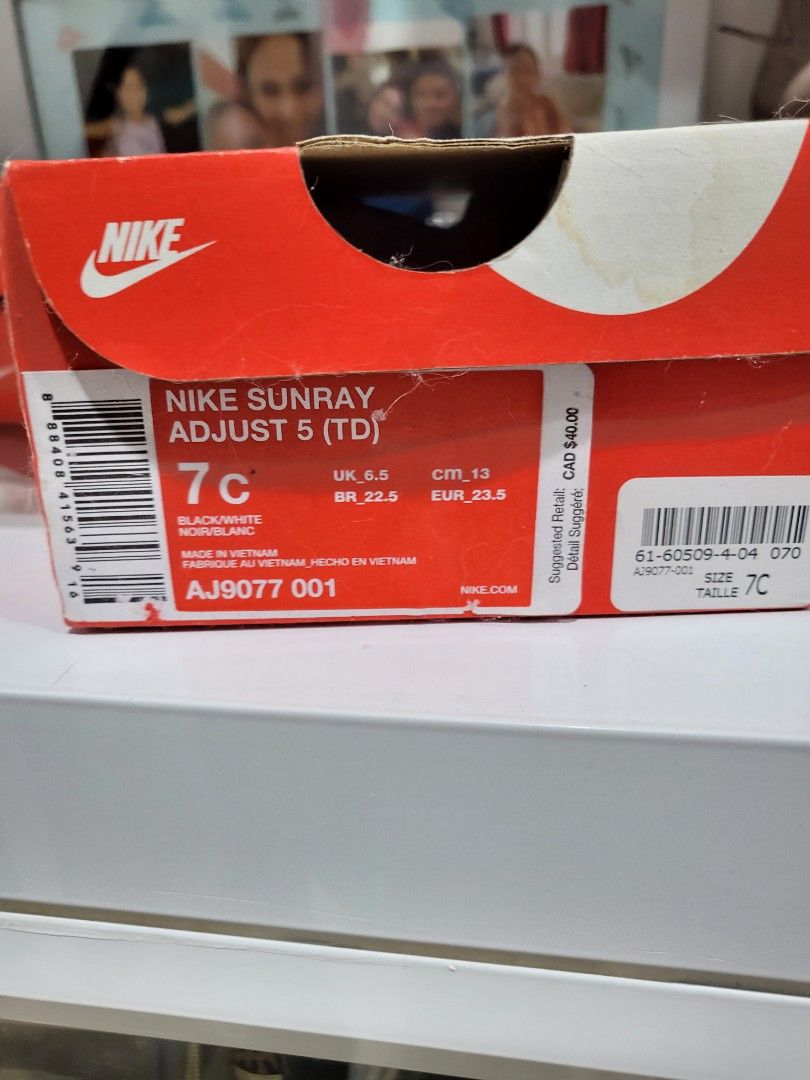 Nike sunray (Category: Babies & Kids Fashion) located in Paranaque City. Submitted by ness007 (Listing ID 1199060031, Image 1). Description: unused.
