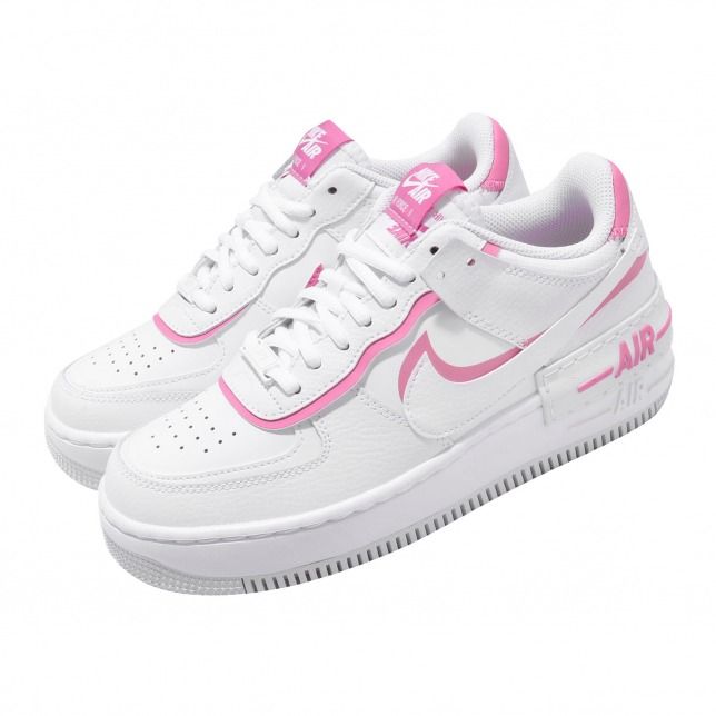 white flamingo air force 1