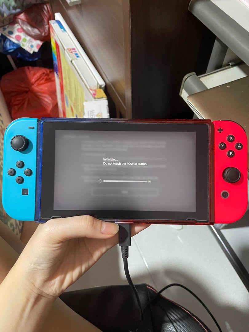 Nintendo Switch Gen 1 full set , Video Gaming, Video Game Consoles, Nintendo on Carousell