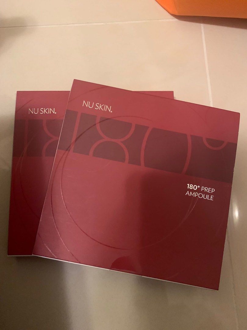 Nu Skin 180 PREP Ampoule, 美容＆個人護理, 健康及美容 皮膚護理, 面部 面部護理 Carousell