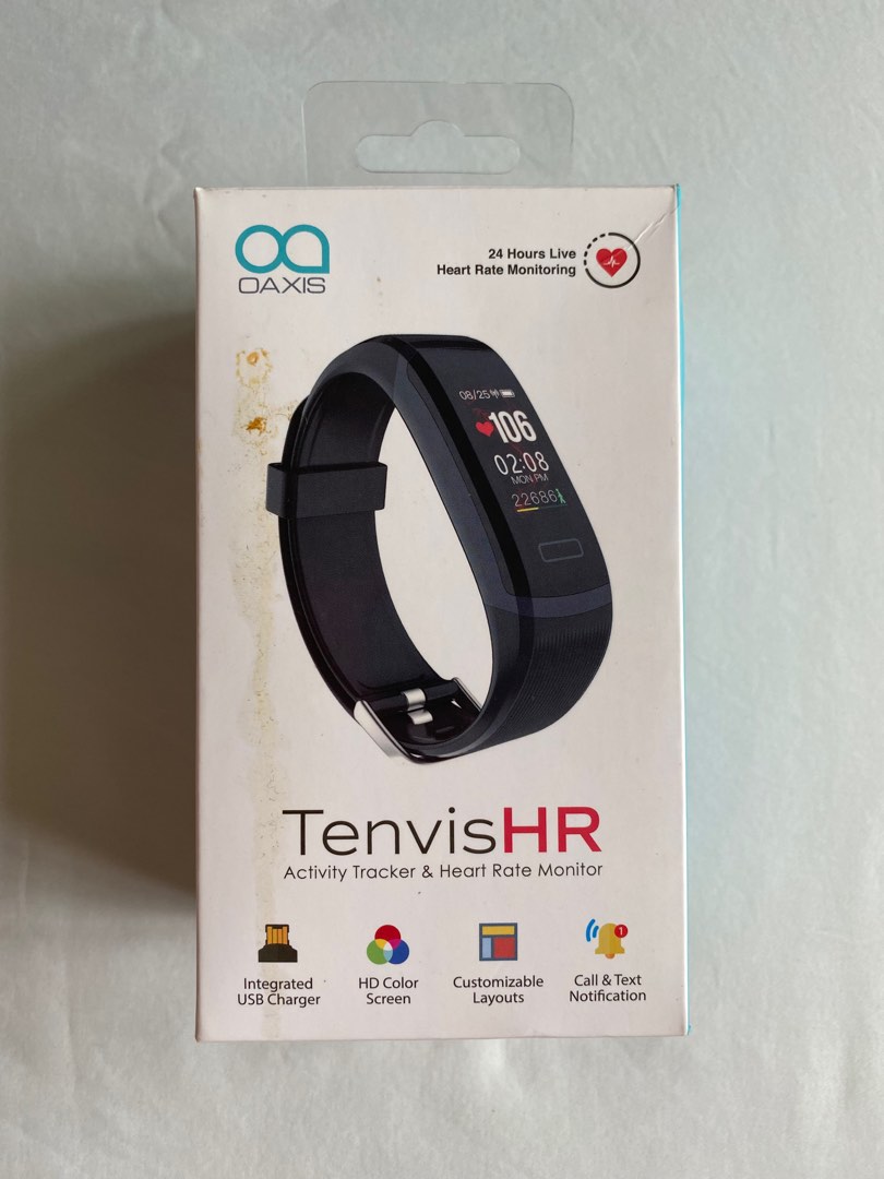 Oaxis tenvis heart rate clearance tracker