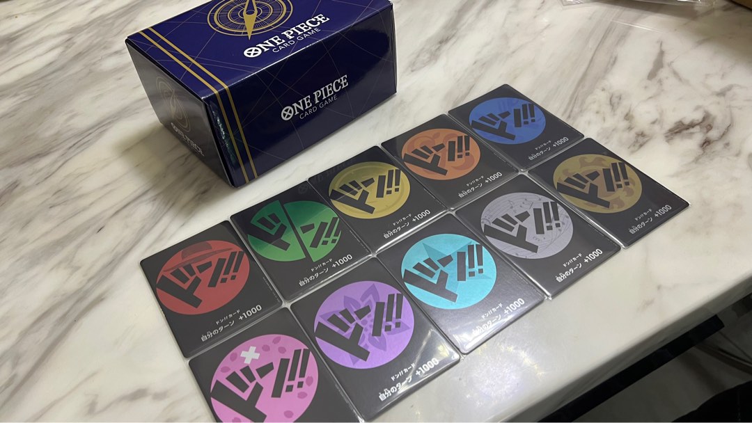 ONE PIECE CARD GAME STORAGE X DON!! CARD SET, Hobbies & Toys, Toys & Games on Carousell