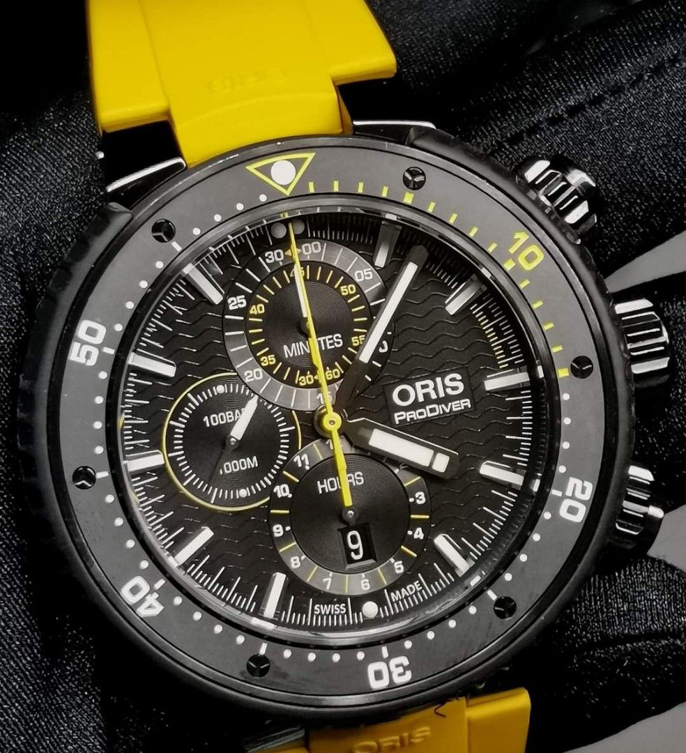 Oris ProDiver Dive Control Limited Edition Titanium Black DLC