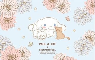<<臺灣代購>>PAUL & JOE × CINNAMOROLL玉桂狗 鑰匙圈禮盒