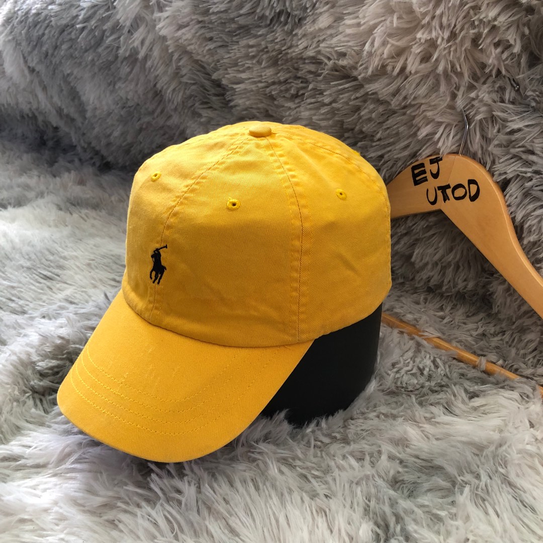 Yellow best sale polo hats